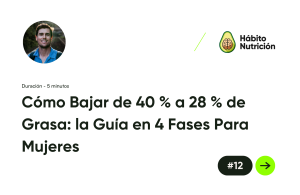 Cómo Bajar de 40 % a 28 % de Grasa: la Guía en 4 Fases Para Mujeres